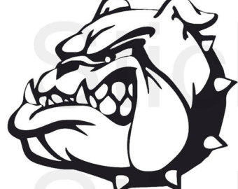 Bulldog Head Silhouette at GetDrawings | Free download