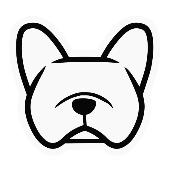 570x570 French Bulldog Frenchie Car Vinyl Decal Stickers You