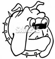 Bulldog Silhouette Clip Art