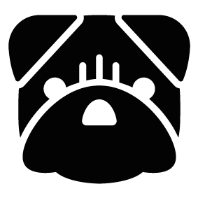 283x283 Bulldog Head Silhouette Silhouette Of Bulldog Head