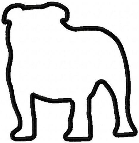 467x480 Bulldog Outline Clip Art Bulldogs On Belly Bands