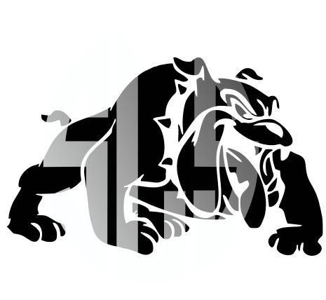 Bulldog Silhouette Vector