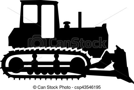 450x303 Bulldozer Icon Eps Vectors