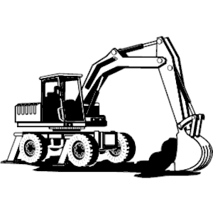 300x300 Bulldozer 07 Clipart, Cliparts Of Bulldozer 07 Free Download (Wmf