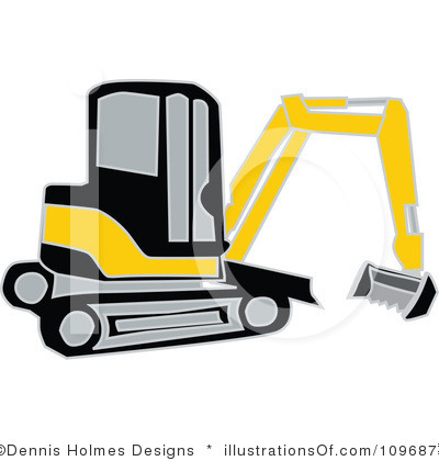 400x420 Free Bulldozer Clipart