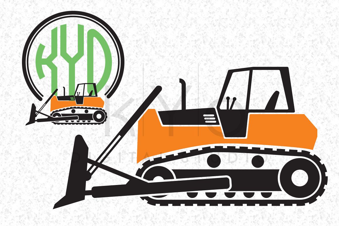 1158x772 Bulldozer Construction Svg Eps Png Vect Design Bundles