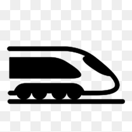 260x261 Silhouette Of High Speed Rail, Silhouette, Train, Bullet Train Png