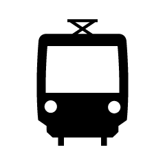 240x240 Free Front Train Silhouette Icon Cartoon Amp Clipart