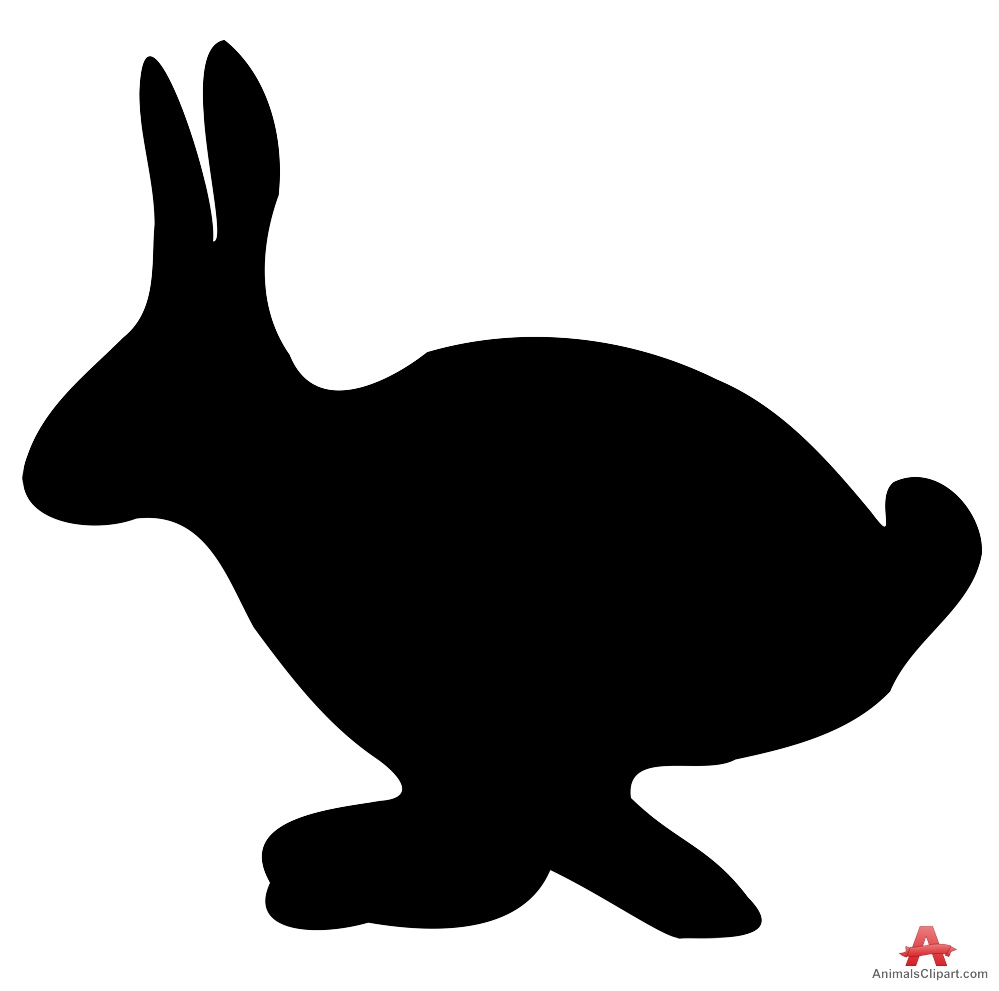 999x991 Silhouette Of Bunny Rabbit