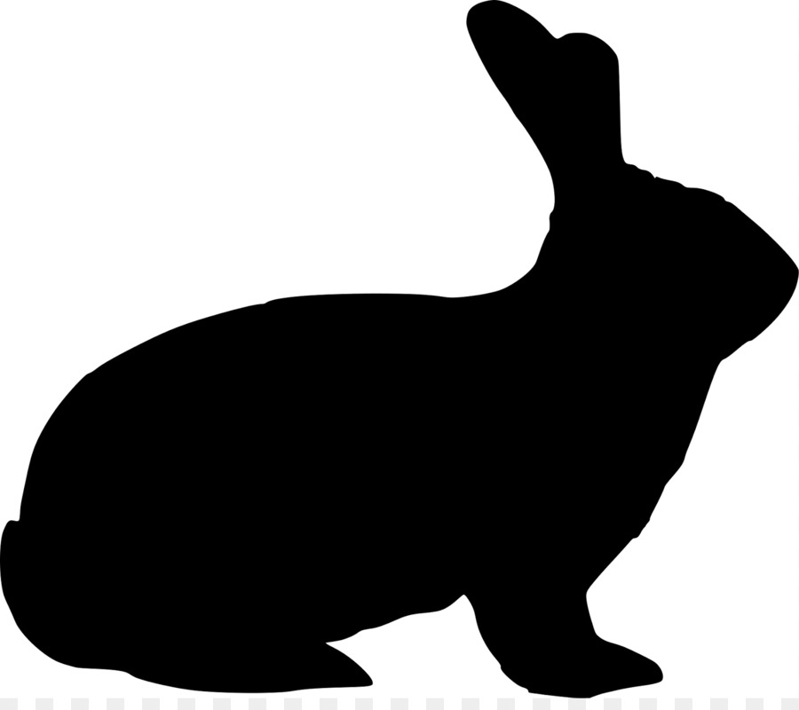 900x800 Easter Bunny Hare Rabbit Silhouette Clip Art