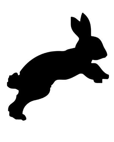 400x500 Image Result For Rabbit Silhouette Bunnies Rabbit