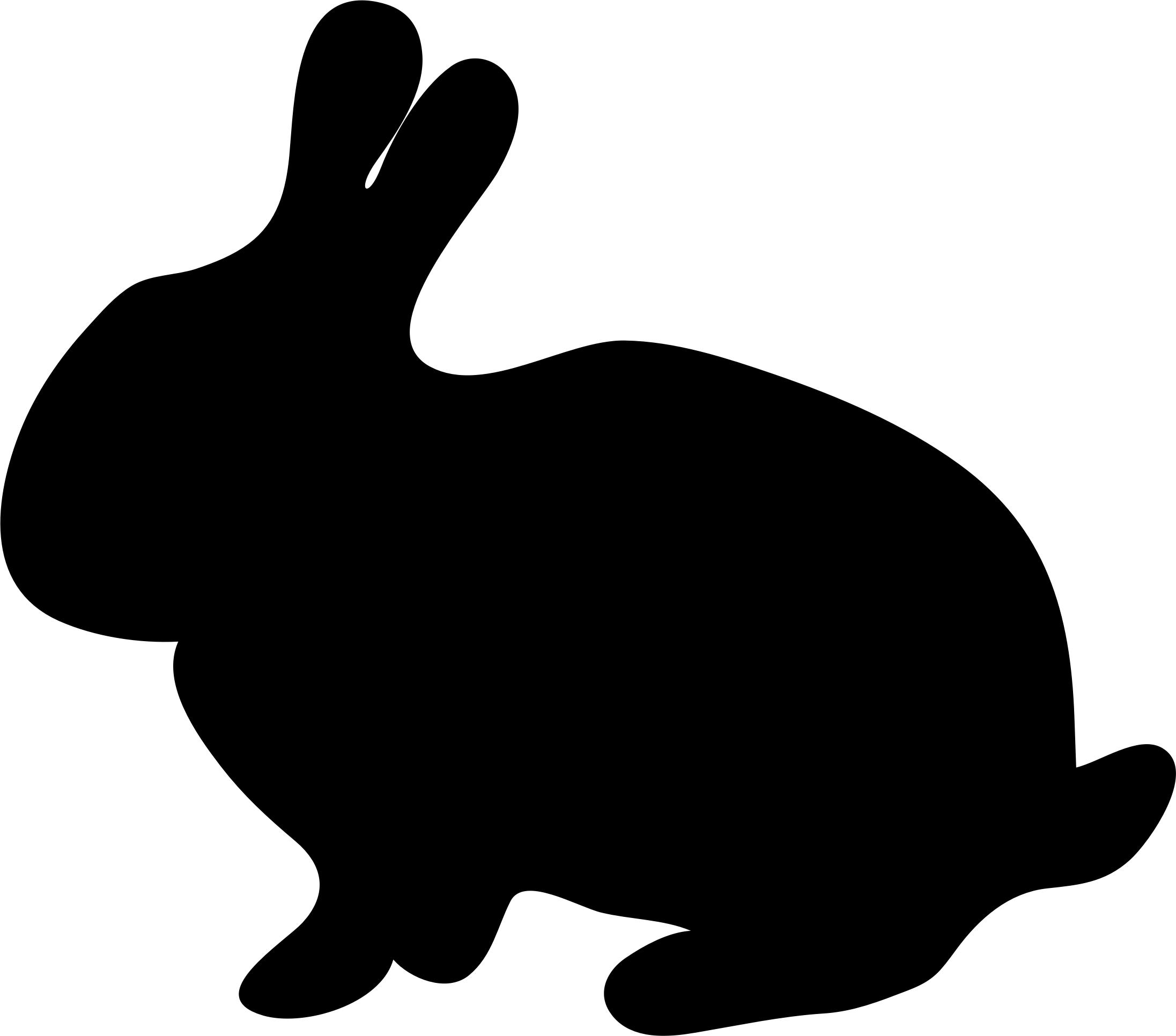 2193x1931 Bunny Rabbit Silhouette Icons Png