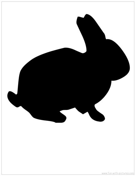 435x562 Bunny Silhouette Wall Hanging + Mr. Pavo Real Living Well On