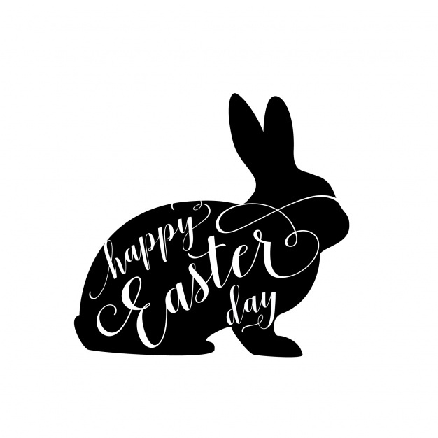 Bunny Silhouette Vector at GetDrawings | Free download