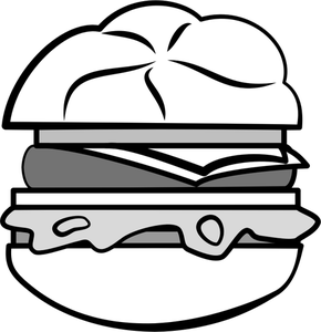 290x300 33 Burger Free Clipart Public Domain Vectors