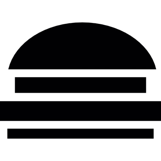 Burger Vector Silhouette at GetDrawings | Free download