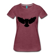 190x190 Owl Wings Spread Silhouette By Martmel Us Spreadshirt