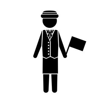 340x340 Free Silhouette Vector An Illustration, Guide