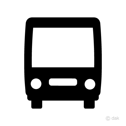 480x480 Free Simple Bus Silhouette Icon Cartoon Amp Clipart
