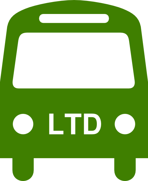 486x596 Green Ltd Bus Silhouette Clip Art