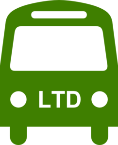 243x298 Green Ltd Bus Silhouette Clip Art
