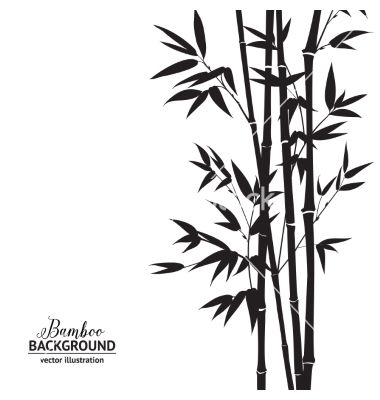 380x400 Bamboo Bush Vector By Kotkoa