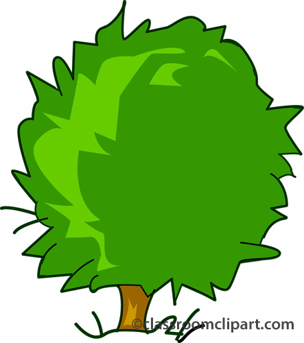 443x500 Clipart Bushes Silhouette