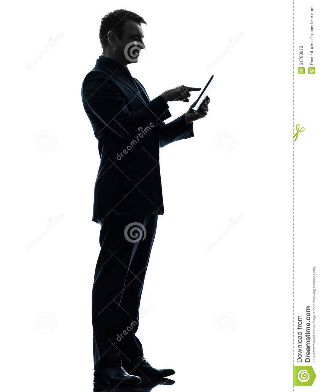 1062x1300 Business Man Using Tablet Peoplesilhouettes