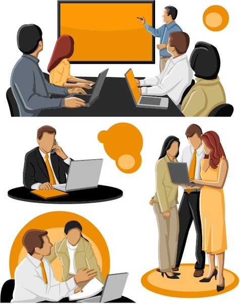 475x600 Free Business People Clipart