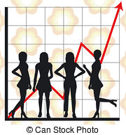 180x194 Business Chart And People. Graph Showing Rising Profits
