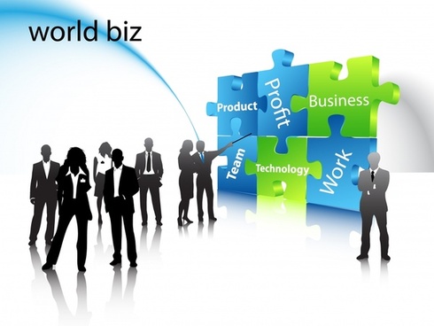 490x368 Business Team Silhouette Free Vector Download (17,820 Free Vector