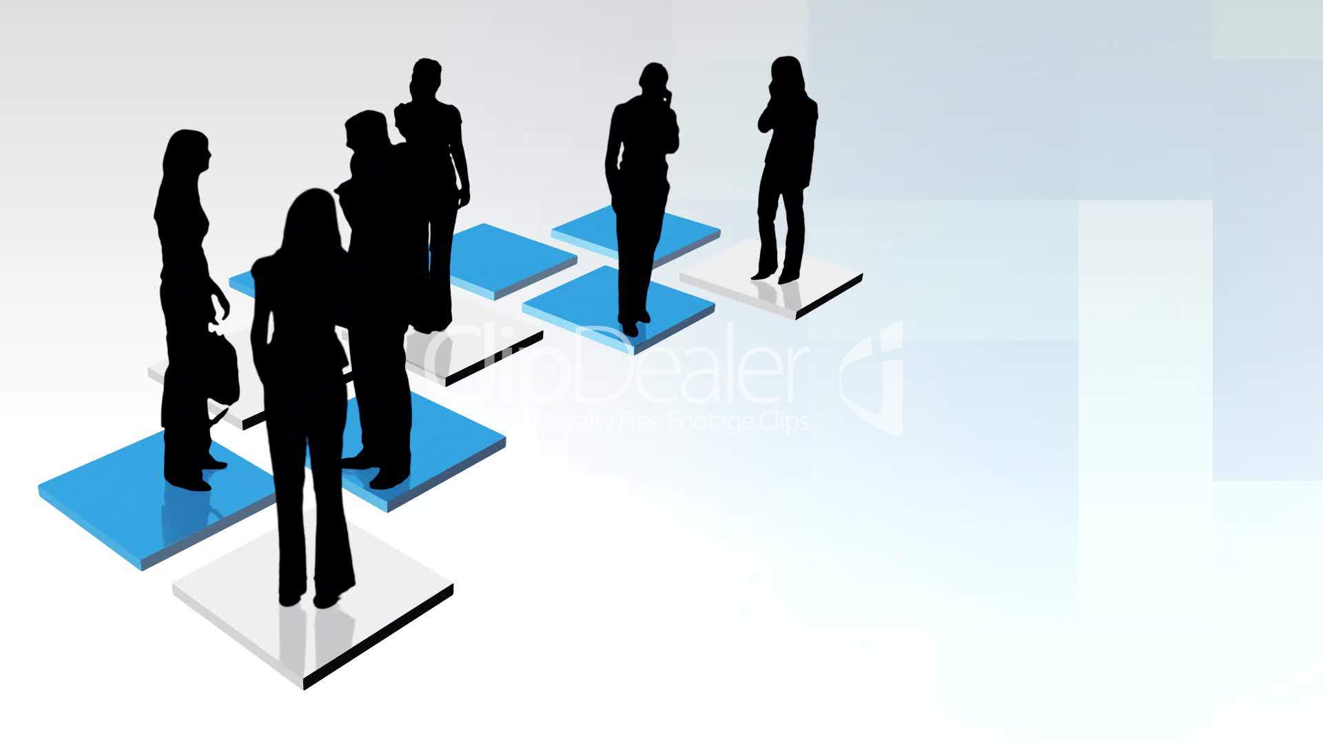 1920x1080 Abstract Business Team Animation Royalty Free Video And Stock Footage
