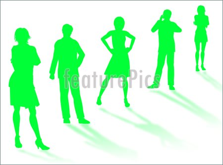 450x334 Silhouettes And Outlines Business Team