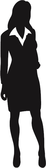 179x653 Business People Silhouettes Included Shapes Shapechef