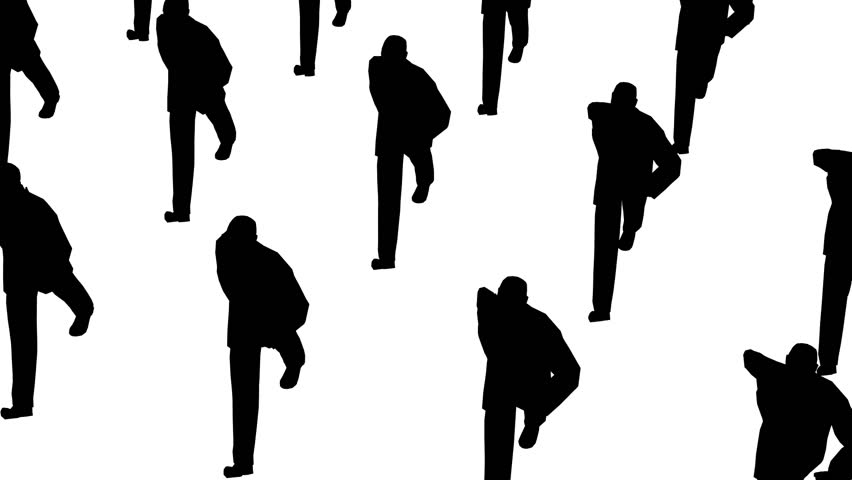 852x480 Many Businessman Marching Stock Footage Video 157465 Shutterstock