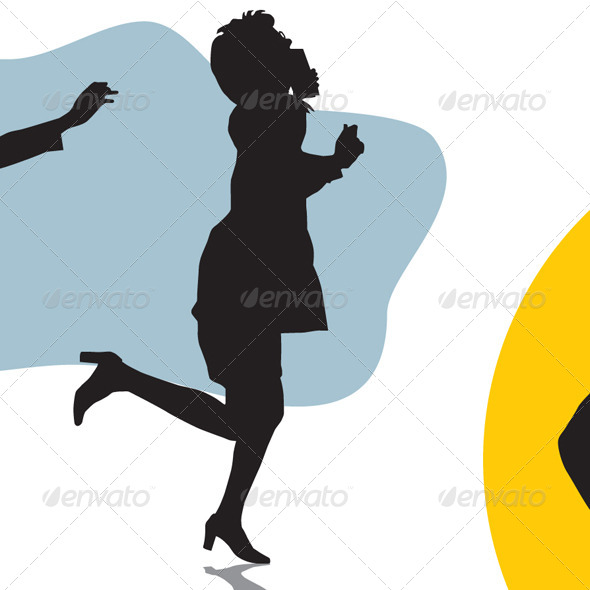 590x590 Vector Business People Silhouette By Milyana Graphicriver