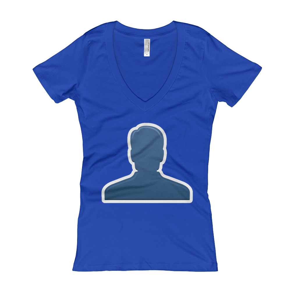 1000x1000 Women's Emoji V Neck