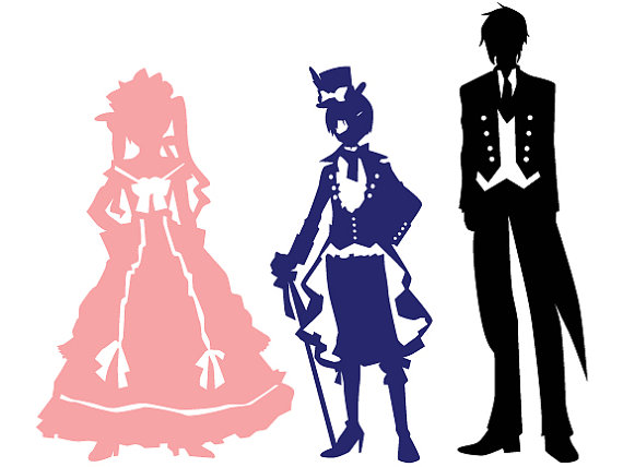 570x428 Kuroshitsuji Black Butler Sebastian And Ciel Digital Download