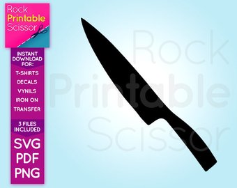 340x270 Knife Svg Etsy