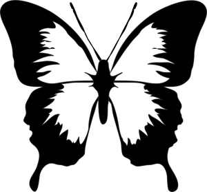300x279 210 Free Butterfly Vector Clip Art Public Domain Vectors