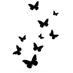 236x236 Butterfly Silhouettes Tattoo Idea Tattoos