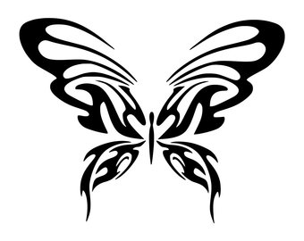 340x270 Tribal Butterfly Svg Etsy