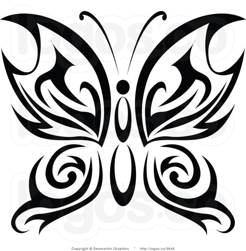 1004x1024 Butterfly Tattoo