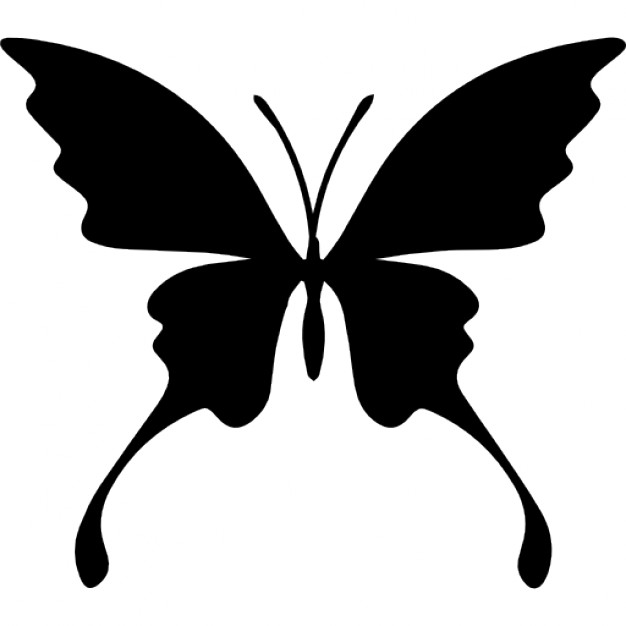 626x626 Butterfly Silhouette Icons Free Download