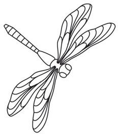 236x268 Dragonfly Embroidery Design Machine Embroidery