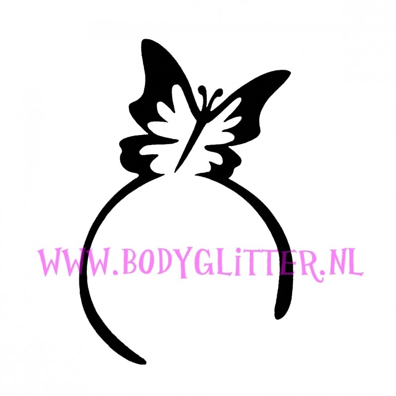 800x800 Stencils Butterflies Body Glitter