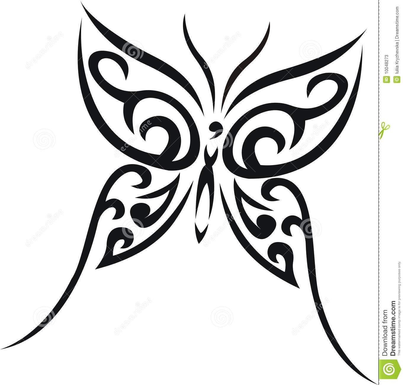 1368x1300 Tatuaje Tribal De La Mariposa
