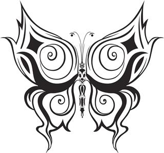 320x300 Butterfly Tattoo Designs That Are More Than Just Beautiful