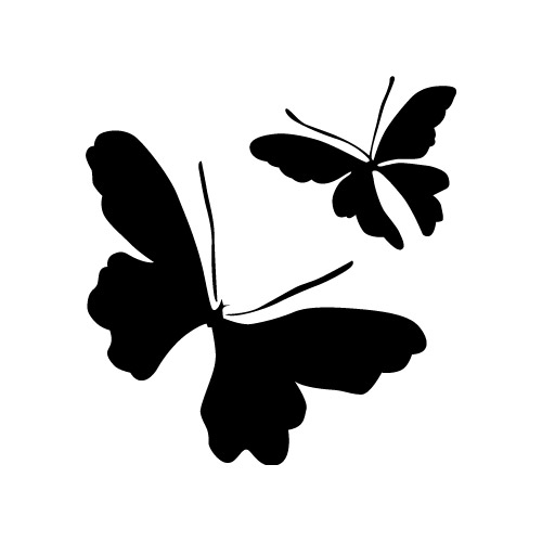 500x500 Vector Eps Material Free Download Butterfly