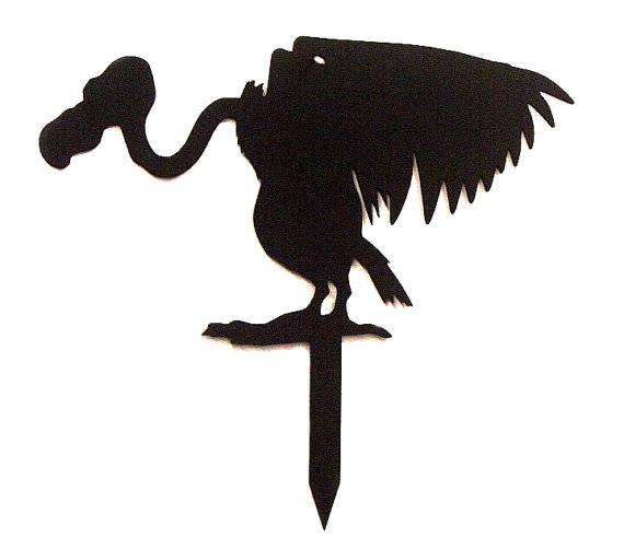 570x502 Buzzard Vulture Yard Sign